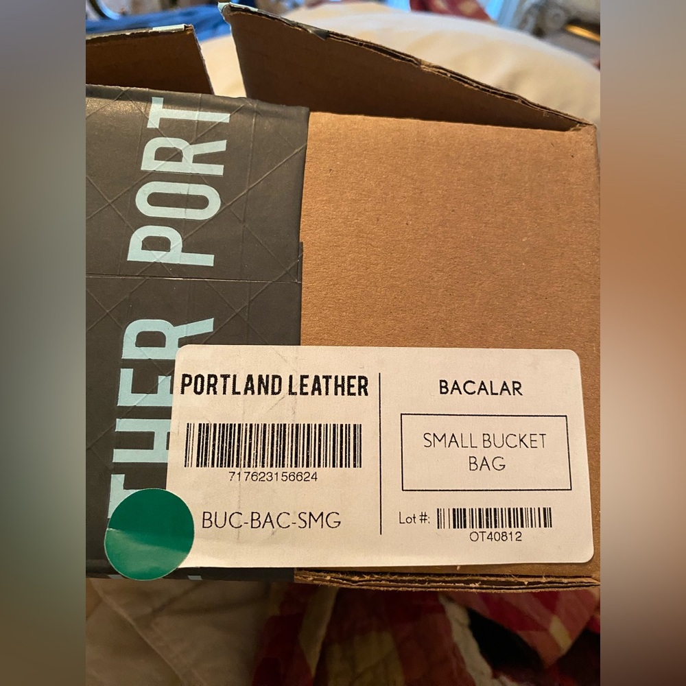 🆕 Portland Leather Goods Small Bucket - Bacalar 💚 - Picture 4 of 13